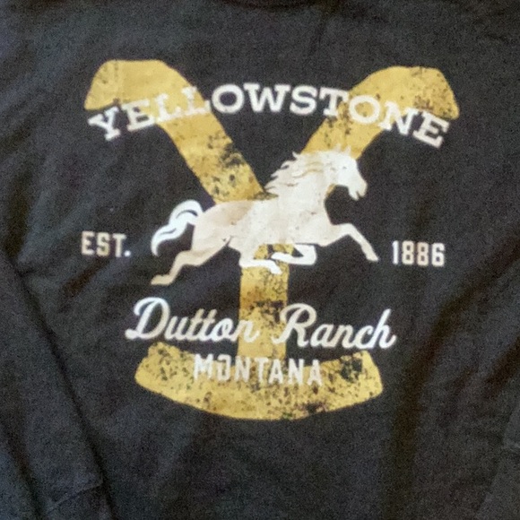 Yellowstone Dutton Ranch Cropped Top - Picture 2 of 3